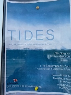 Tides Exhibition poster